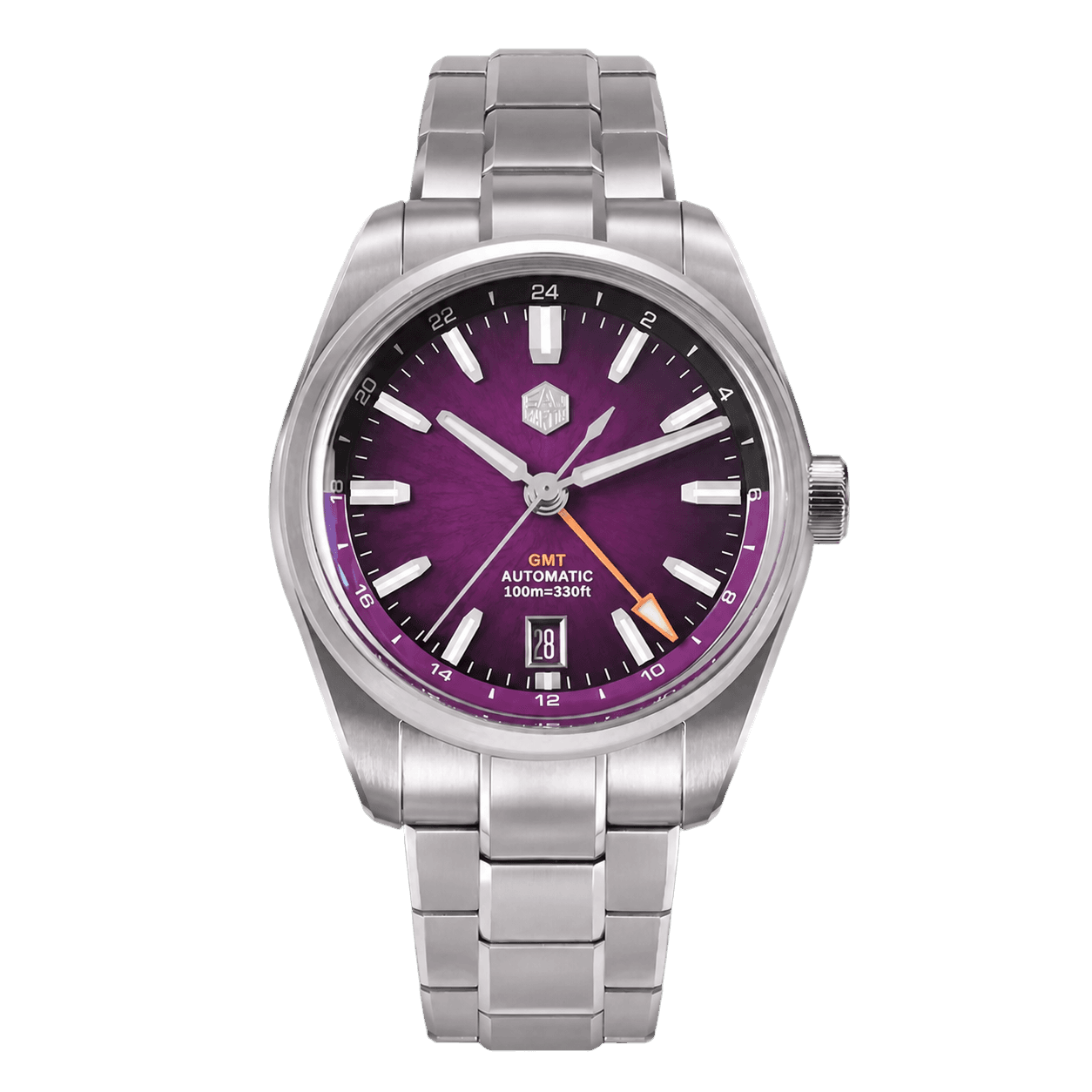 San Martin SN0144 GMT à cadran violet